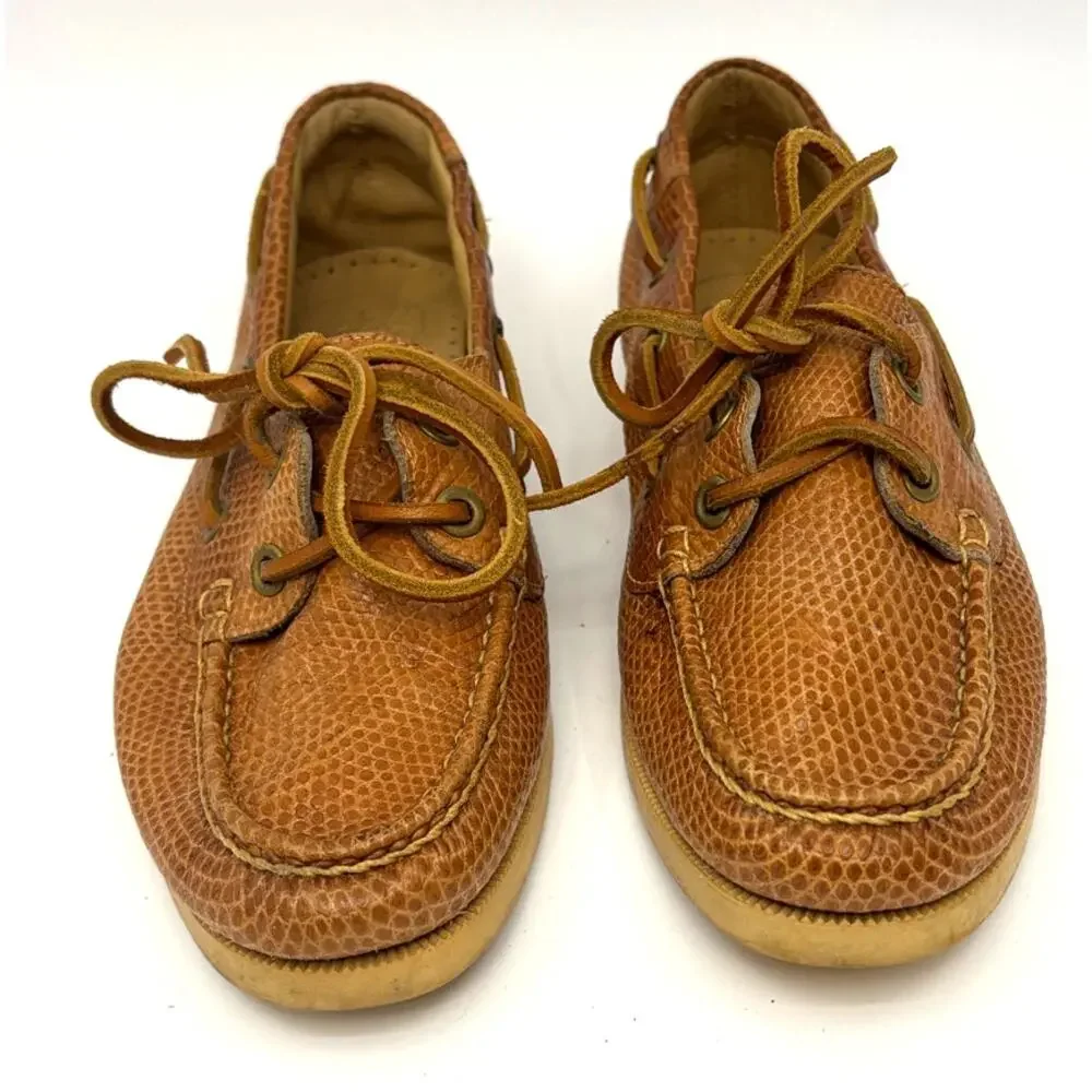 Bid Kids 4 B | LOUNGE LIZARDS Lizard Skin Sip-on Deck Boat Shoes